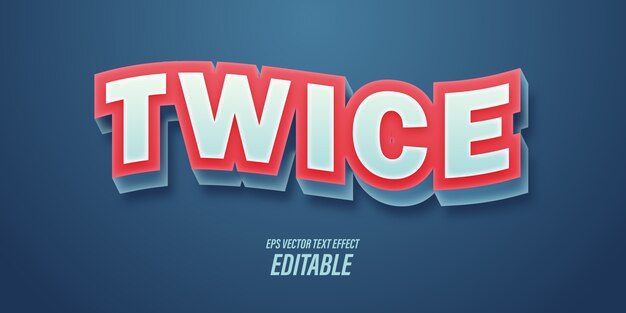 editable text with 3d effects with playful and fun themes