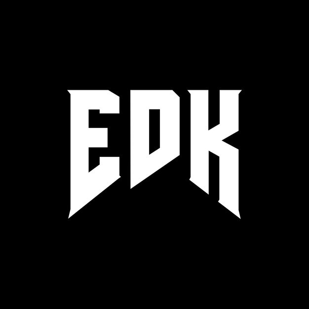 edk letter logo design for technology company edk logo design black and white color combination edk logo edk vector edk design edk icon edk alphabet edk typography logo design