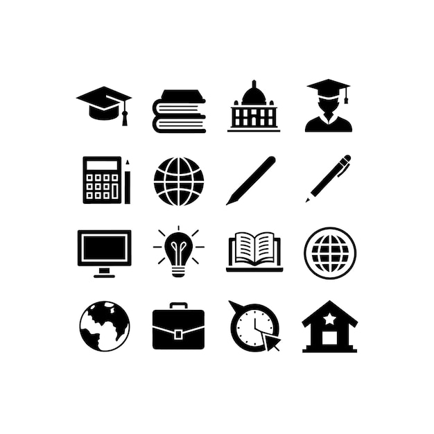 Education and Business Icons