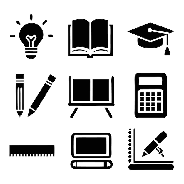 Education and Learning Icons