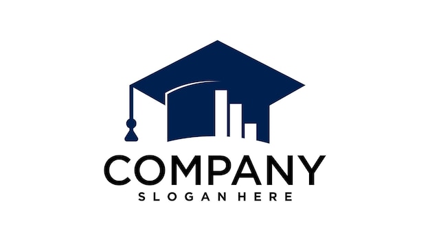 education logo with graph finance