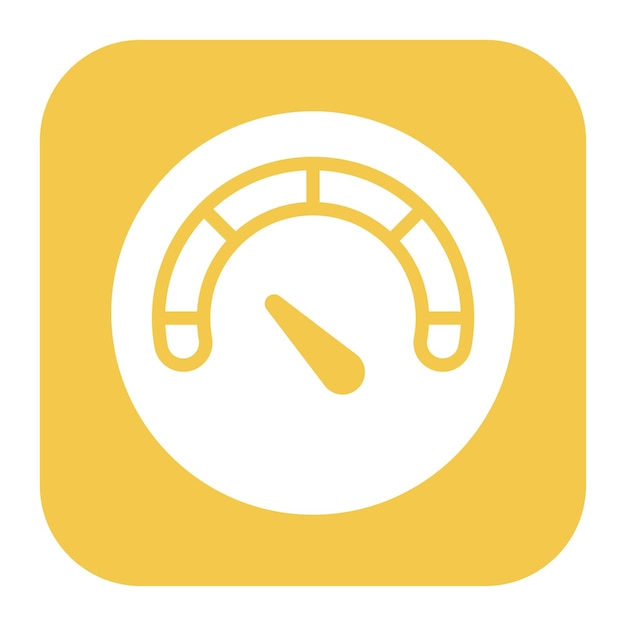 Efficiency Gauge icon vector image Can be used for Operations Management