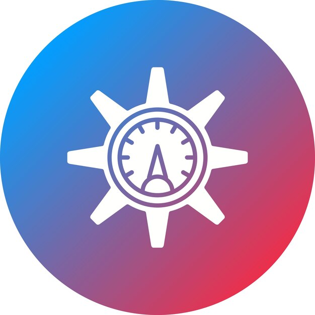 efficiency measure icon vector image can be used for data analytics