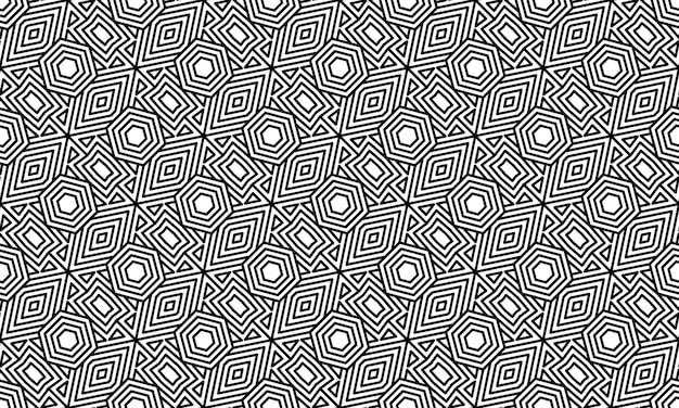 eğlenceli geometrik çizgi deseni