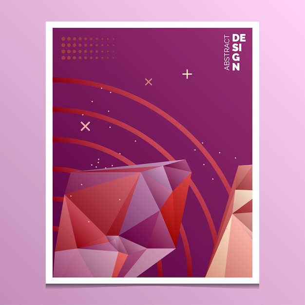El İlanı Broşür Design Şablonları Geometrik Üçgen Soyut Modern Arka Planlar Mobil Teknolojiler Uygulamalar ve Çevrimiçi Hizmetler İnfografik Konsepti