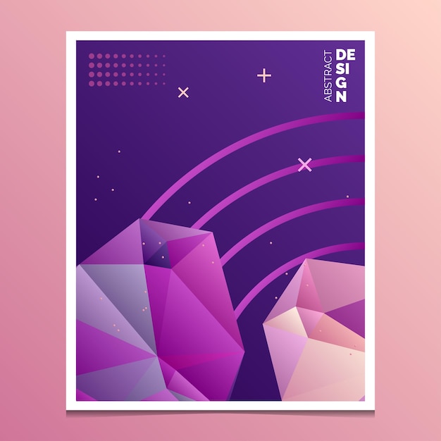 El İlanı Broşür Design Şablonları Geometrik Üçgen Soyut Modern Arka Planlar Mobil Teknolojiler Uygulamalar ve Çevrimiçi Hizmetler İnfografik Konsepti