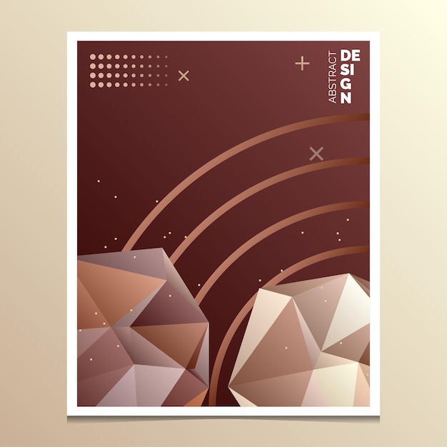 El İlanı Broşür Design Şablonları Geometrik Üçgen Soyut Modern Arka Planlar Mobil Teknolojiler Uygulamalar ve Çevrimiçi Hizmetler İnfografik Konsepti
