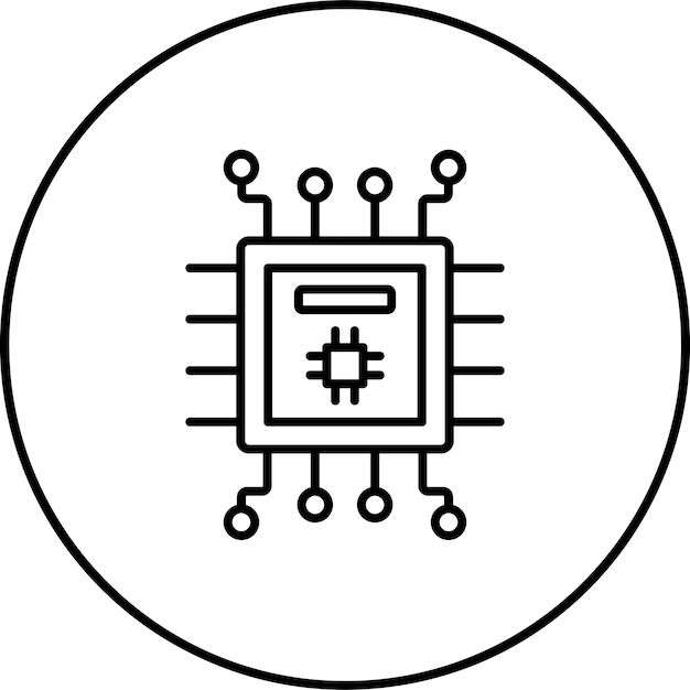 Electric Circuit Icon
