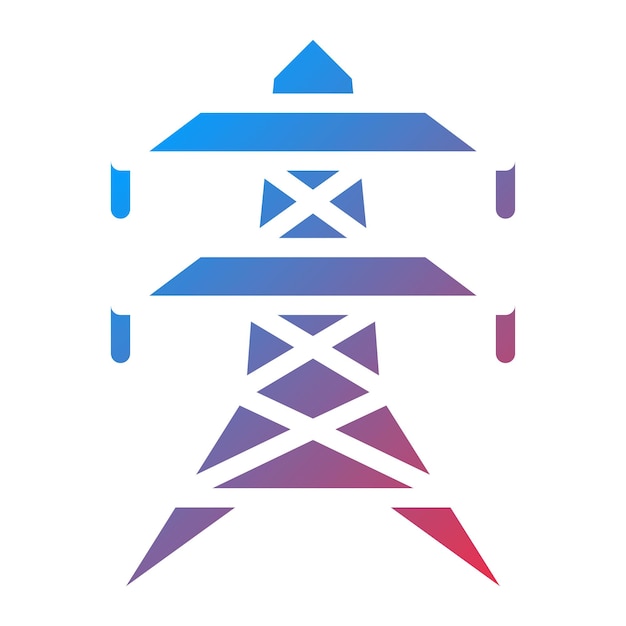 electricity grid icon vector image can be used for public utilities