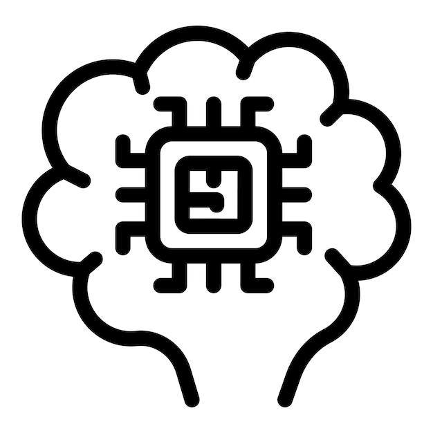 electronic brain representing artificial intelligence and machine learning