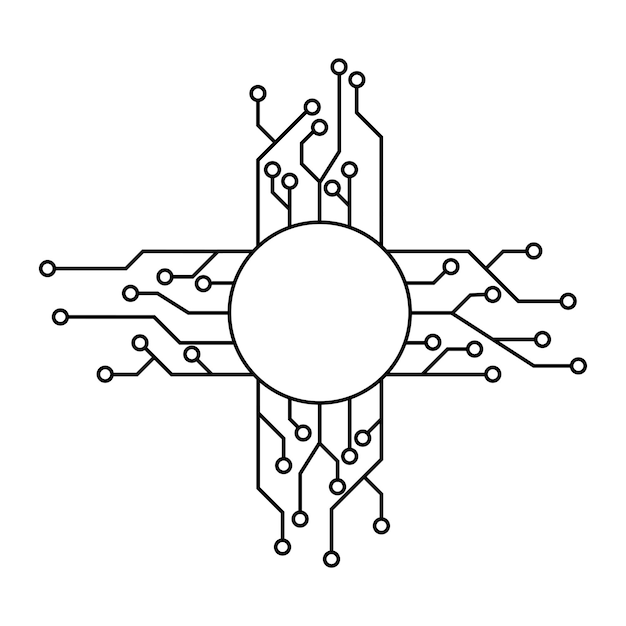 electronic circuit icon