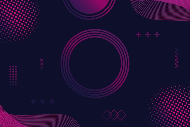 Elegant Abstract Geometric Illustration Background