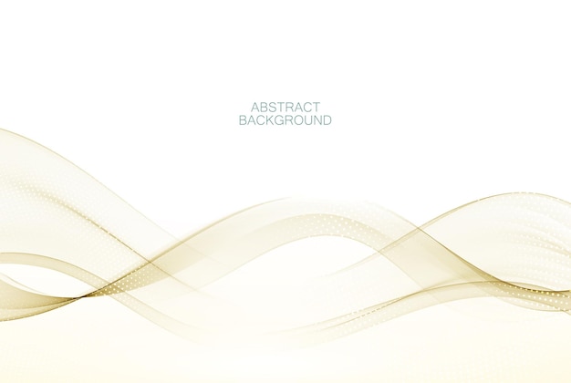 Elegant abstract smooth swoosh speed wave modern flow background Vector illustration