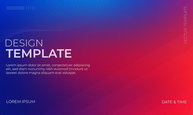 Elegant Blue and Red Gradient for Sophisticated Design and Art Projects