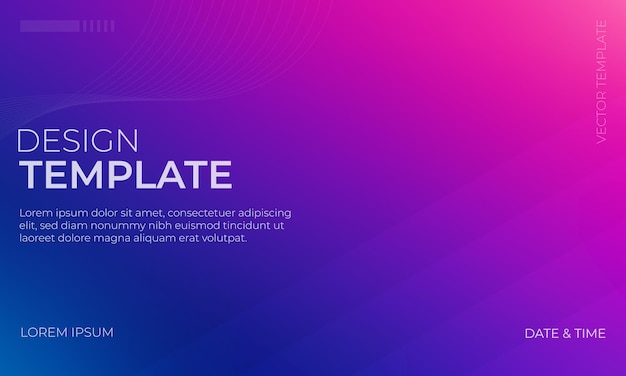 Elegant Blue Magenta and Navy Gradient Background for Branding