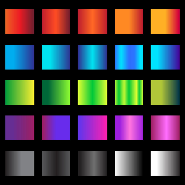 Elegant collection of Gradient