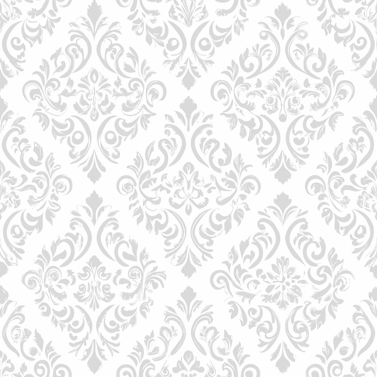Vektör elegant damask seamless pattern
