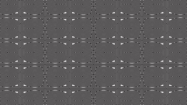 Elegant geometrisk mønster