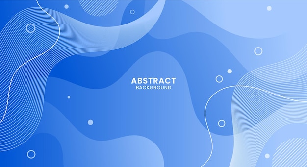 Elegant gradient blue abstract background