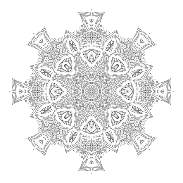 elegant mandala vector for design