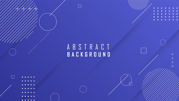 Elegant modern abstract design background in blue gradient color