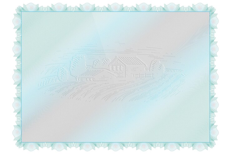 Vektör elegant modern guilloche design guilloche pattern with village relief design in vector