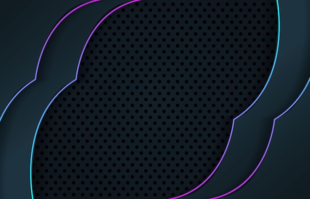 Elegant neon background design