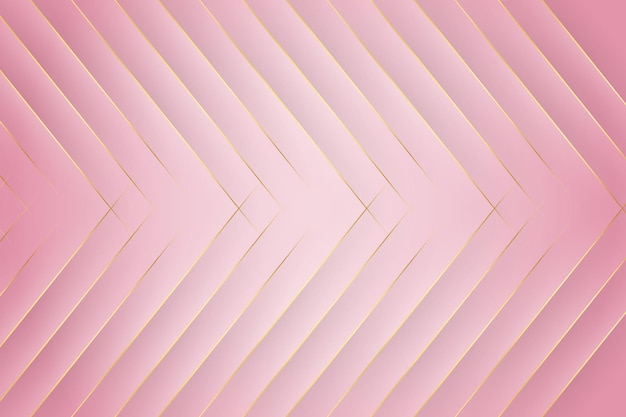 elegant pink modern background with diagonal gold line and shadow