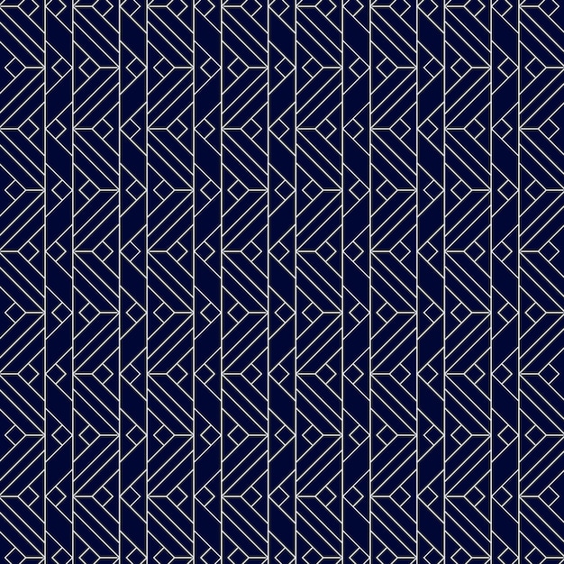 Elegant seamless geometric graphic pattern