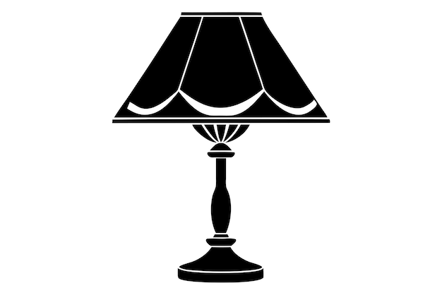 Elegant Table Lamp Silhouette