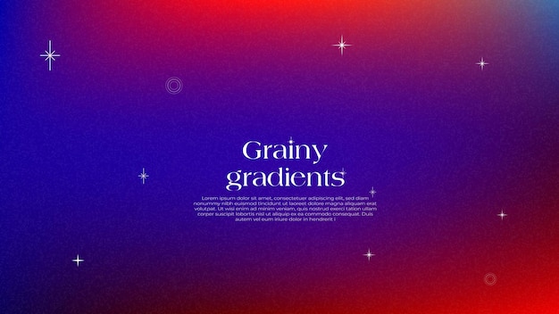 Elegante, kornede gradient vektor-baggrunde. Sofistikerede teksturer til moderne designs