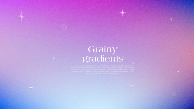Elegante, kornede gradient vektor-baggrunde. Sofistikerede teksturer til moderne designs