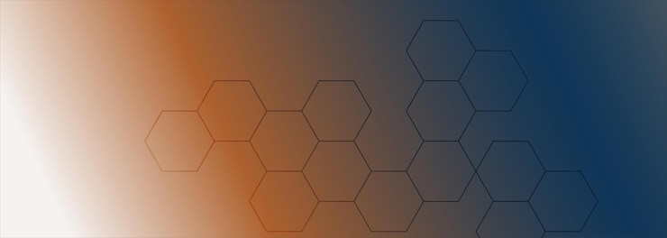 Vektör element shapes on abstract gradient blue background wallpaper concept for banner