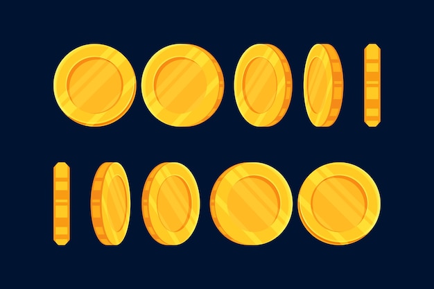 Elementsamling af håndtegnede animationsbilleder