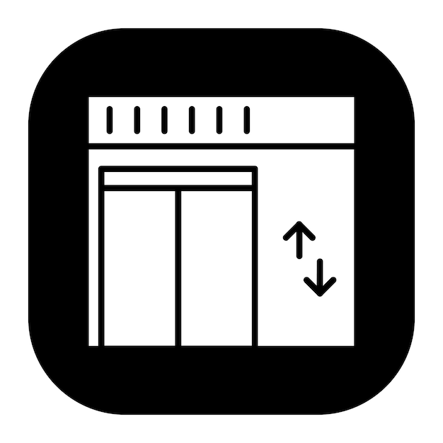 Elevator Vector Illustration