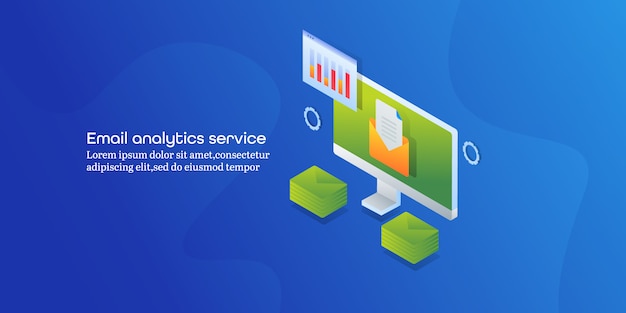 Email analytics service banner