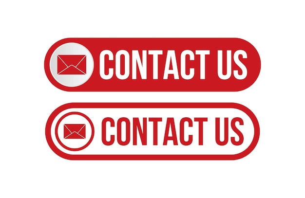 email icon Contact us Rubber Stamp Seal Vector