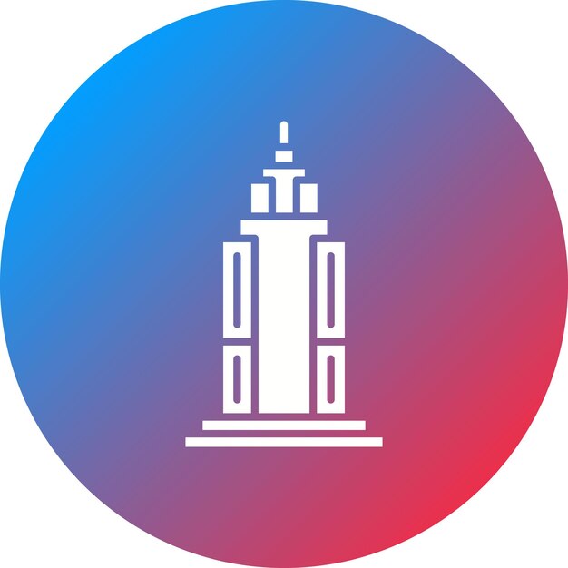Empire State Building icon vector image Can be used for Landmarks
