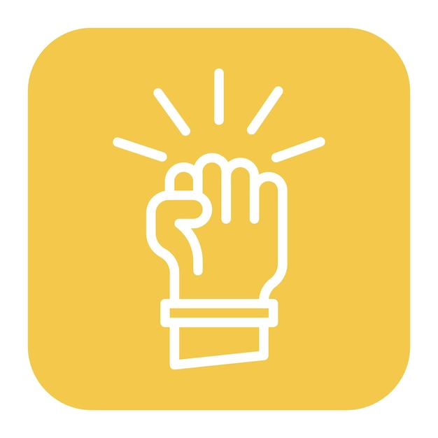 empowerment icon vector image can be used for core values