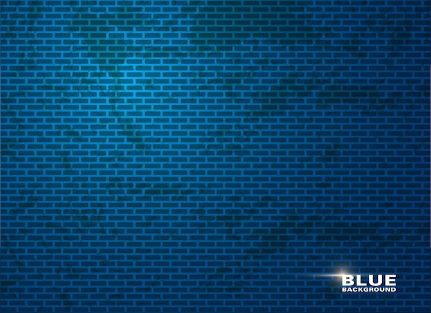 Empty blue studio room, used as background for display your products.