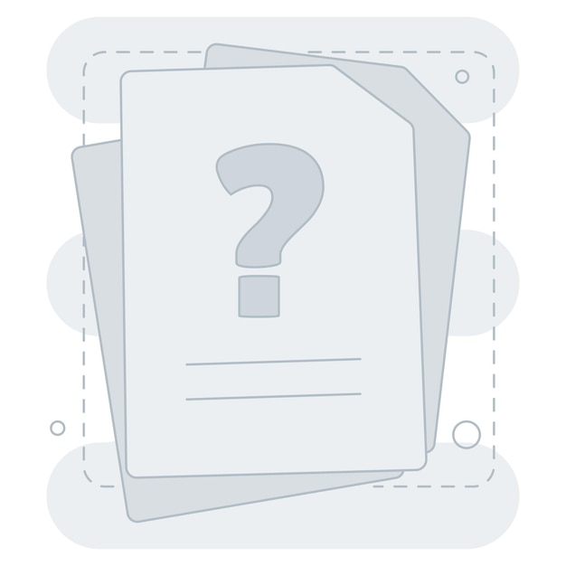 empty file illustration perfect for user interface uiux projects