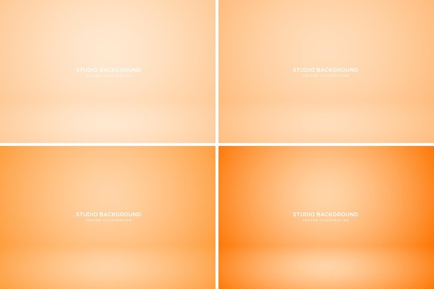 Empty studio abstract background soft spotlight effect smooth gradient and subtle stage lighting