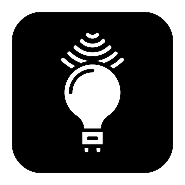 en glödlampa som lyser på en svart bakgrund