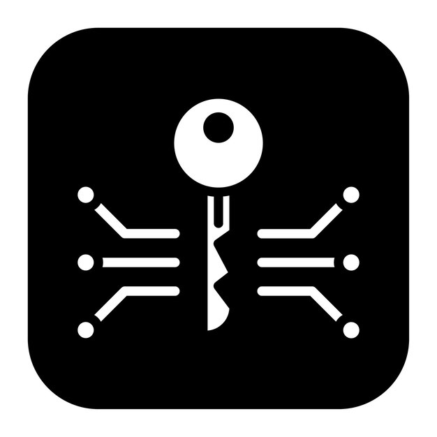 encryption icon vector image can be used for information security