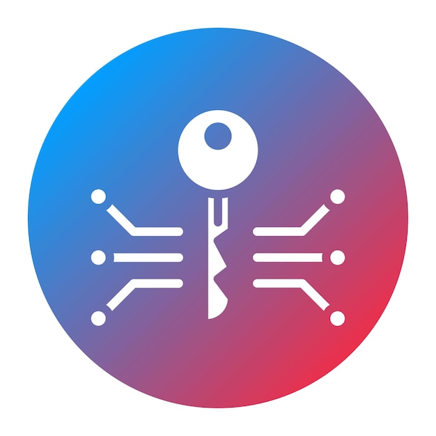 encryption icon vector image can be used for information security