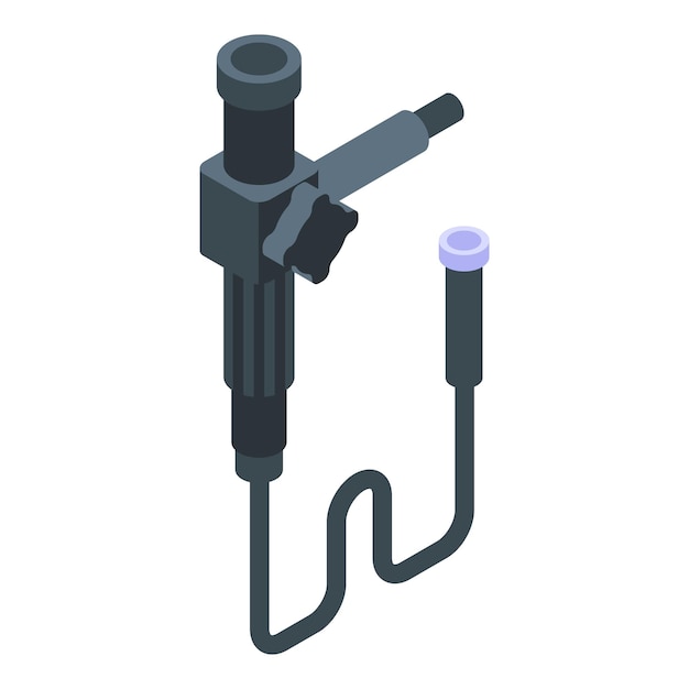 endoscope examination icon isometric of endoscope examination vector icon for web design isolated on white background