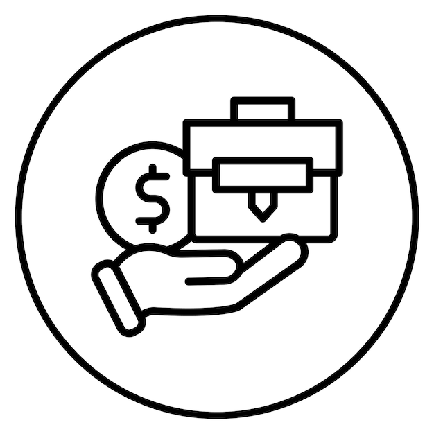 Endowment icon vector image Can be used for Inheritance
