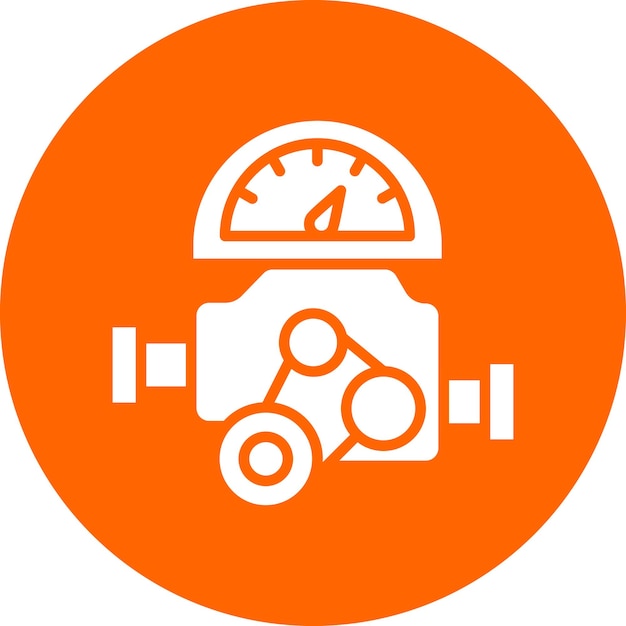 Engine Performance Icon Style