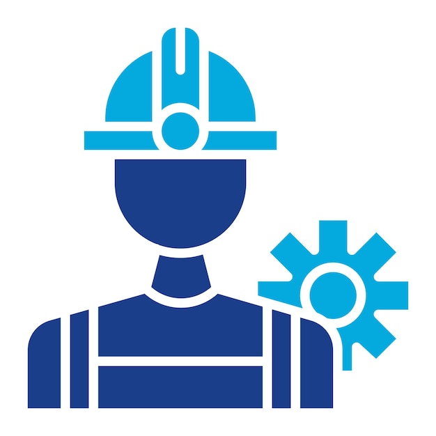 Engineer Flat Illustration