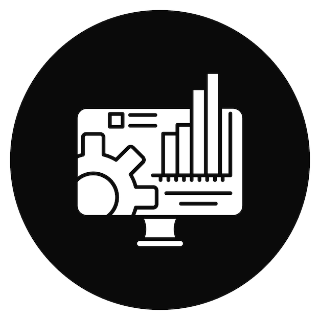 Engineering Monitor icon vector image Can be used for Engineering